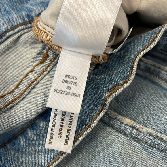 Madewell NWT The Perfect Vintage Straight Jean size 30 - Picture 7 of 12